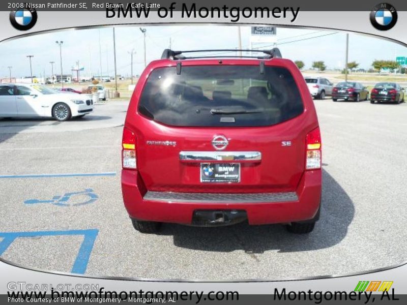 Red Brawn / Cafe Latte 2008 Nissan Pathfinder SE
