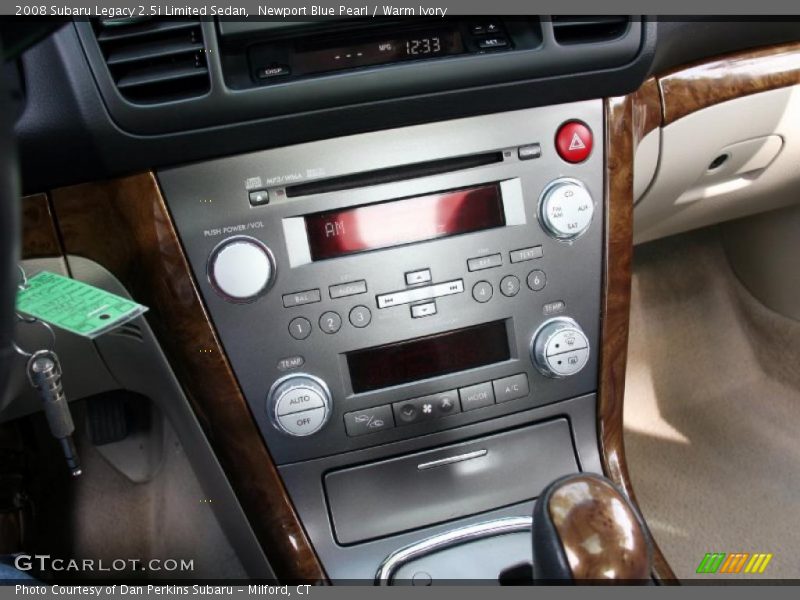 Newport Blue Pearl / Warm Ivory 2008 Subaru Legacy 2.5i Limited Sedan