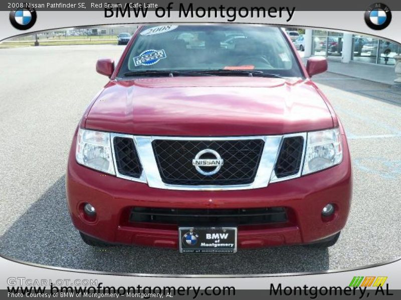 Red Brawn / Cafe Latte 2008 Nissan Pathfinder SE