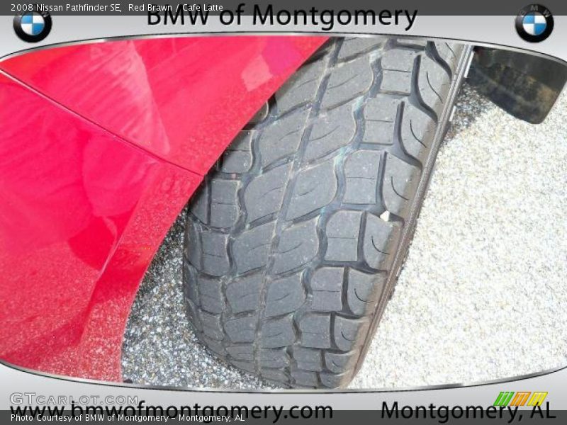 Red Brawn / Cafe Latte 2008 Nissan Pathfinder SE