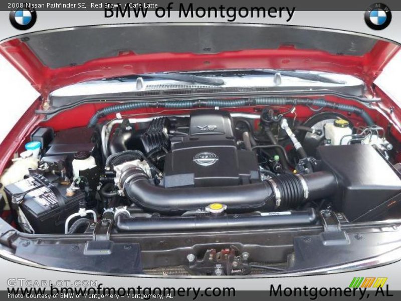 Red Brawn / Cafe Latte 2008 Nissan Pathfinder SE
