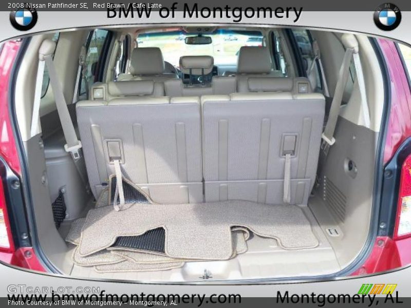 Red Brawn / Cafe Latte 2008 Nissan Pathfinder SE