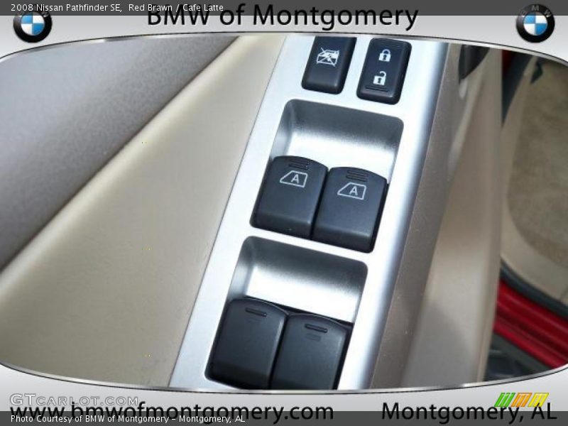 Red Brawn / Cafe Latte 2008 Nissan Pathfinder SE