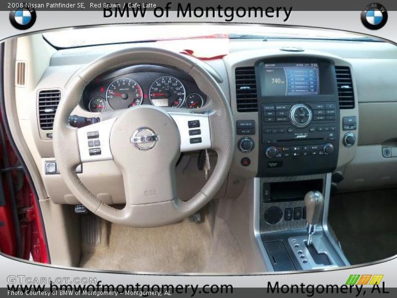Red Brawn / Cafe Latte 2008 Nissan Pathfinder SE