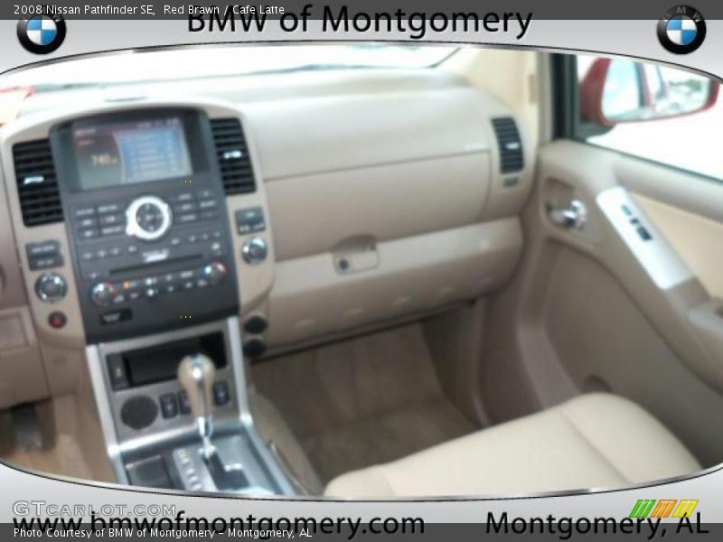 Red Brawn / Cafe Latte 2008 Nissan Pathfinder SE
