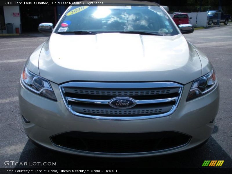 Gold Leaf Metallic / Light Stone 2010 Ford Taurus Limited