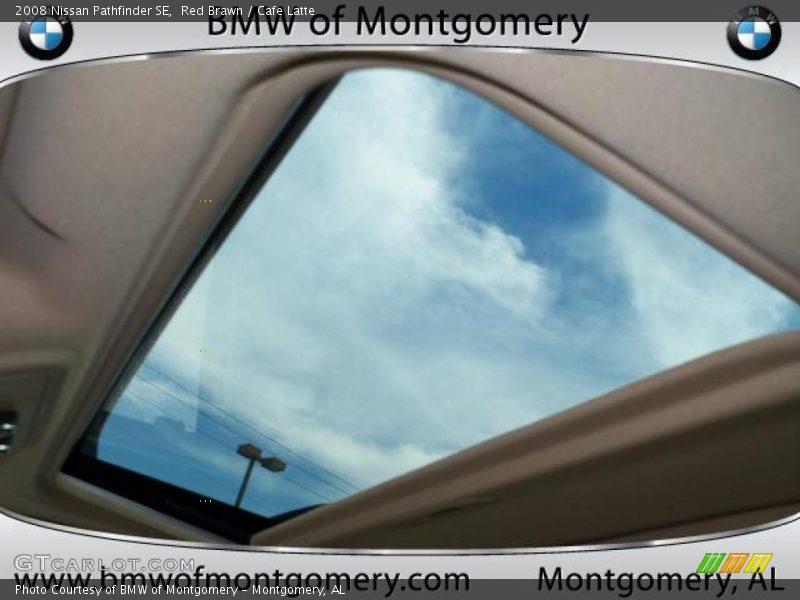 Red Brawn / Cafe Latte 2008 Nissan Pathfinder SE