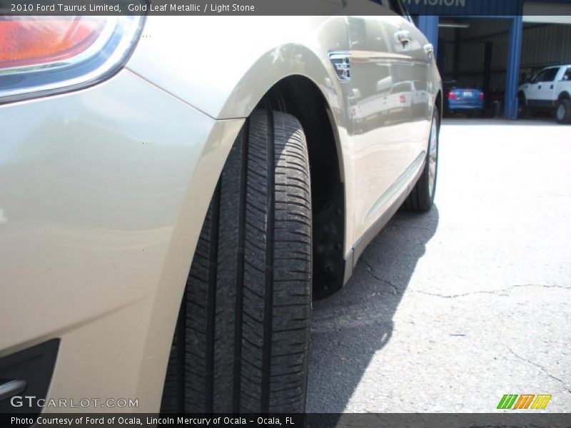 Gold Leaf Metallic / Light Stone 2010 Ford Taurus Limited