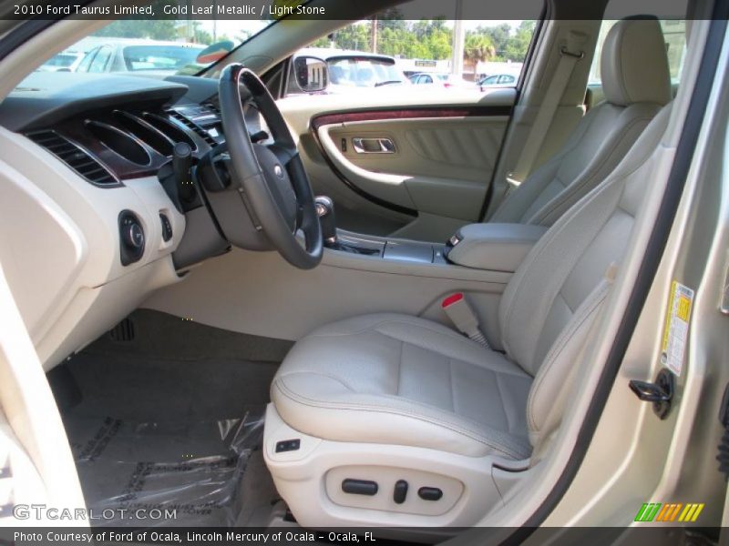 Gold Leaf Metallic / Light Stone 2010 Ford Taurus Limited