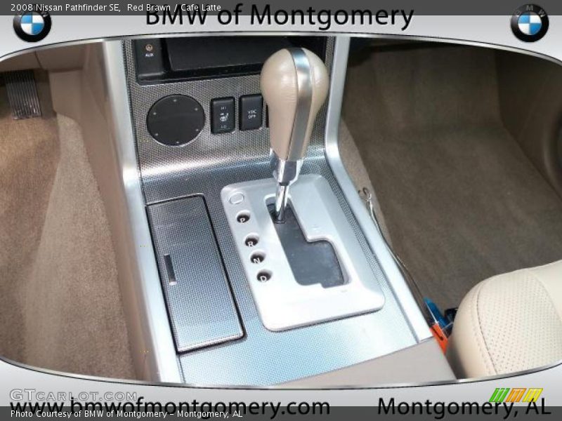 Red Brawn / Cafe Latte 2008 Nissan Pathfinder SE