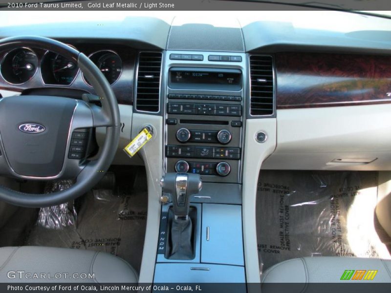 Gold Leaf Metallic / Light Stone 2010 Ford Taurus Limited