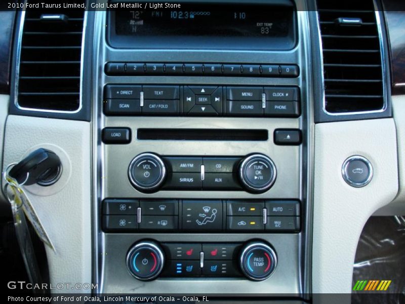 Gold Leaf Metallic / Light Stone 2010 Ford Taurus Limited