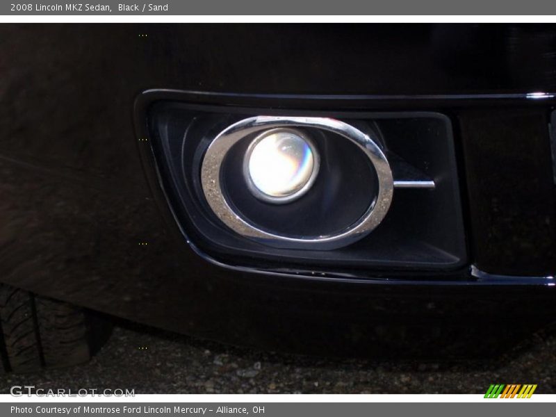 Black / Sand 2008 Lincoln MKZ Sedan