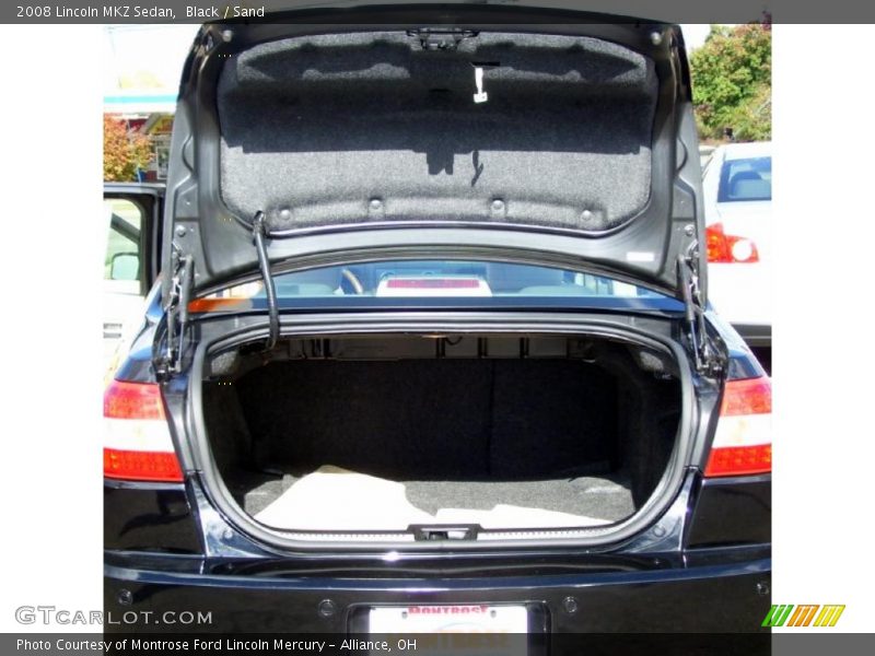 Black / Sand 2008 Lincoln MKZ Sedan