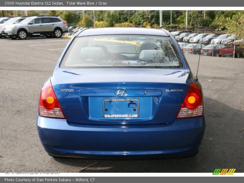 Tidal Wave Blue / Gray 2006 Hyundai Elantra GLS Sedan
