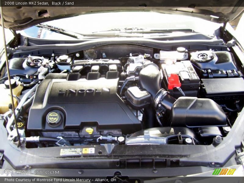 Black / Sand 2008 Lincoln MKZ Sedan