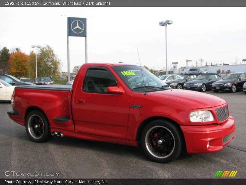 Bright Red / Dark Graphite 1999 Ford F150 SVT Lightning
