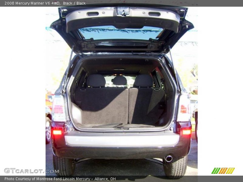 Black / Black 2008 Mercury Mariner V6 4WD