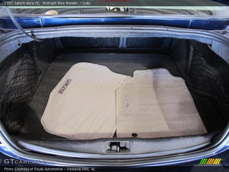 Midnight Blue Metallic / Gray 2007 Saturn Aura XE