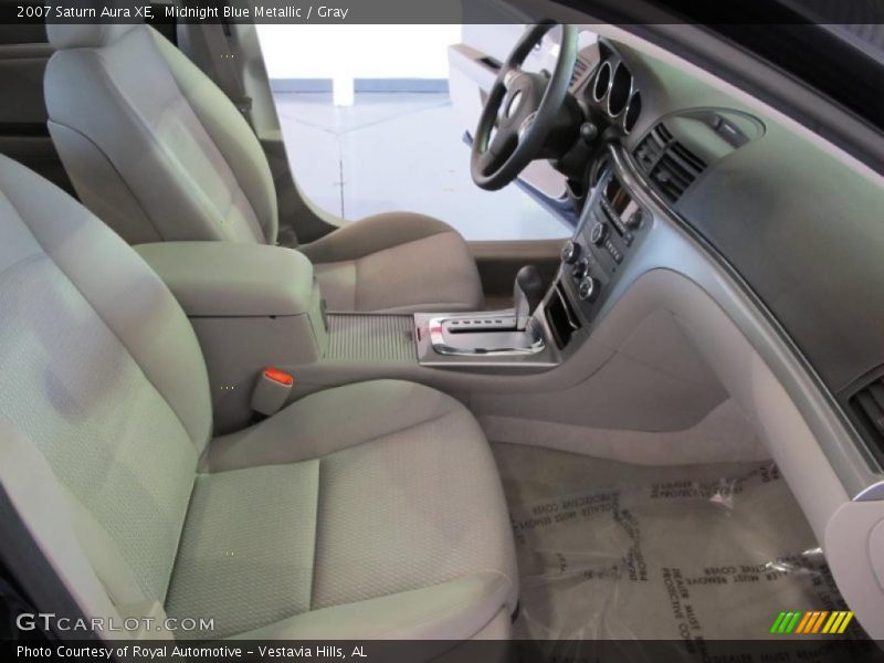 Midnight Blue Metallic / Gray 2007 Saturn Aura XE