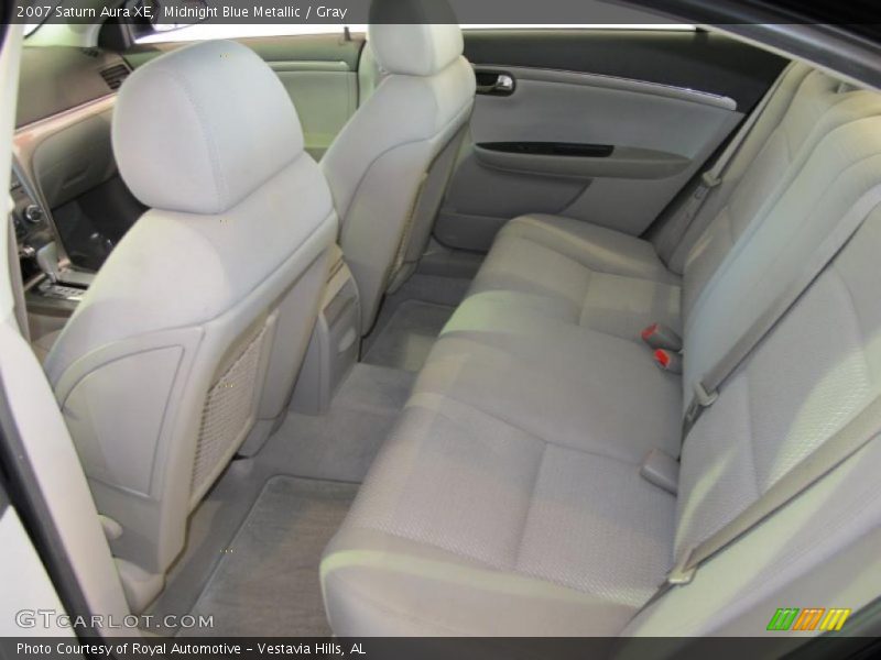 Midnight Blue Metallic / Gray 2007 Saturn Aura XE