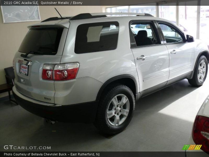Quicksilver Metallic / Ebony 2010 GMC Acadia SLE