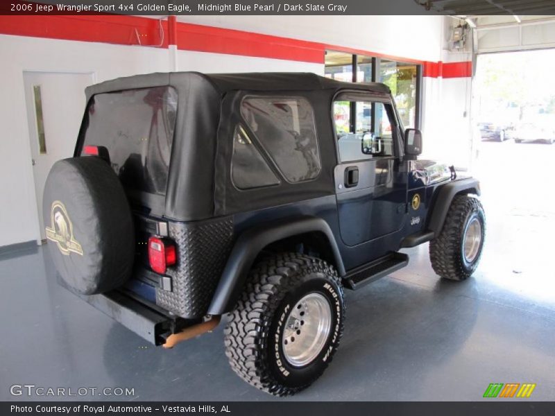 Midnight Blue Pearl / Dark Slate Gray 2006 Jeep Wrangler Sport 4x4 Golden Eagle