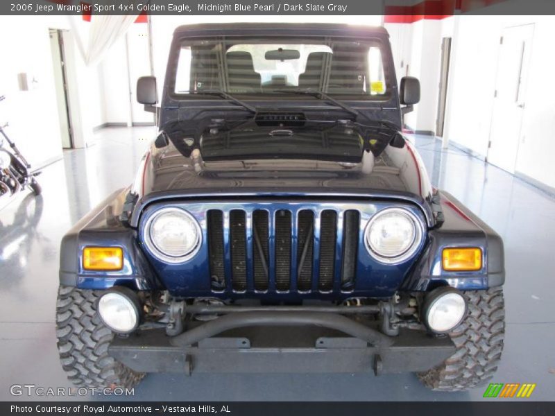 Midnight Blue Pearl / Dark Slate Gray 2006 Jeep Wrangler Sport 4x4 Golden Eagle