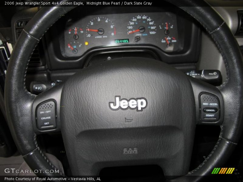 Midnight Blue Pearl / Dark Slate Gray 2006 Jeep Wrangler Sport 4x4 Golden Eagle