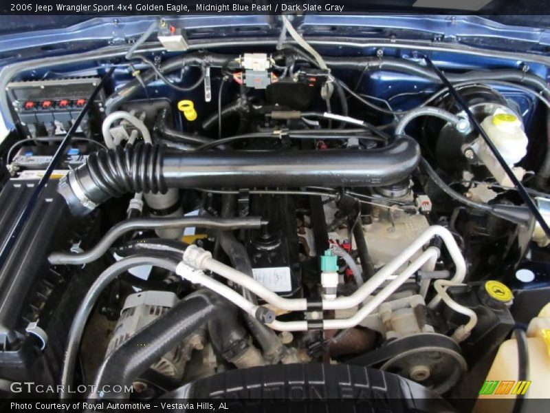  2006 Wrangler Sport 4x4 Golden Eagle Engine - 4.0 Liter OHV 12V Inline 6 Cylinder