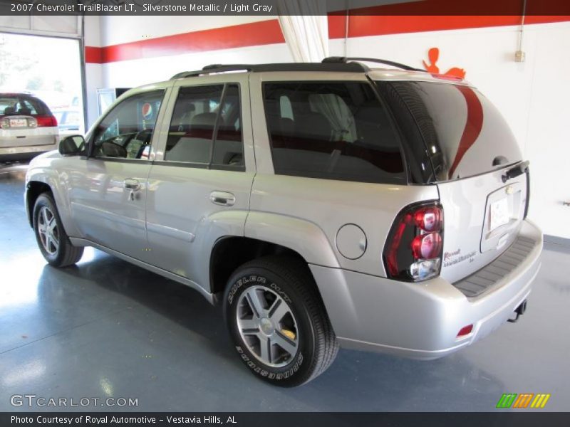 Silverstone Metallic / Light Gray 2007 Chevrolet TrailBlazer LT
