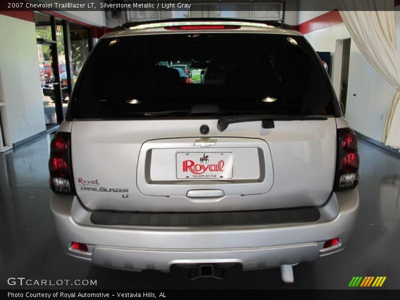 Silverstone Metallic / Light Gray 2007 Chevrolet TrailBlazer LT