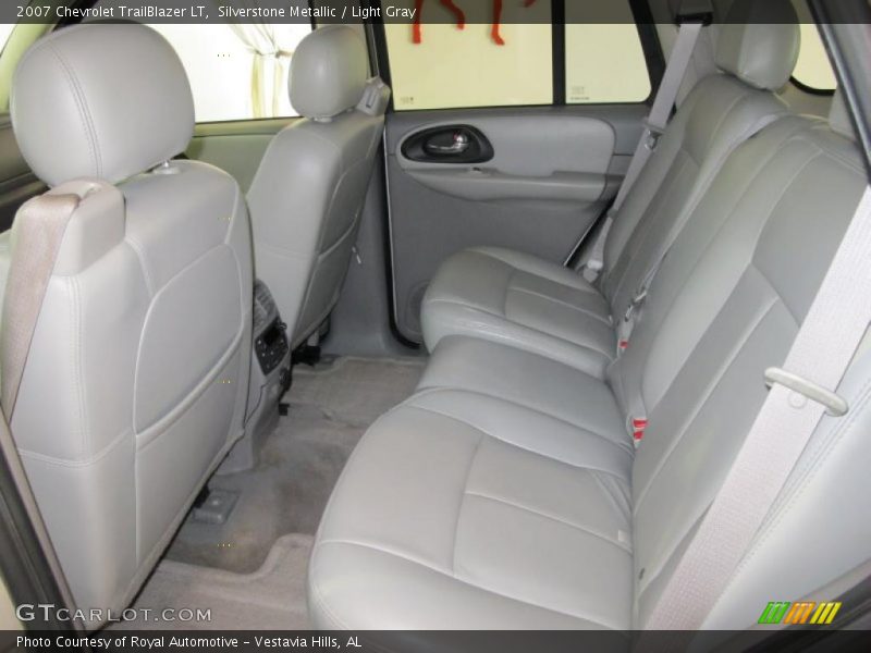 Silverstone Metallic / Light Gray 2007 Chevrolet TrailBlazer LT