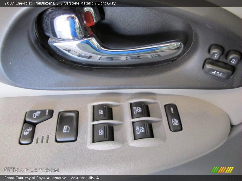 Silverstone Metallic / Light Gray 2007 Chevrolet TrailBlazer LT