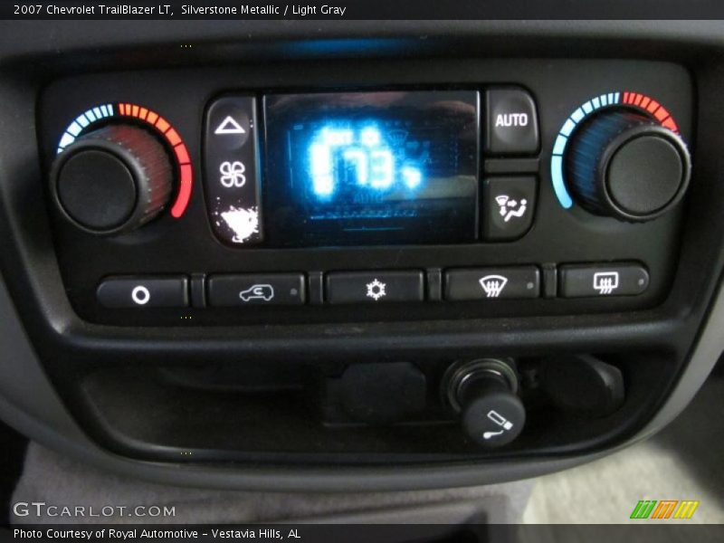 Silverstone Metallic / Light Gray 2007 Chevrolet TrailBlazer LT