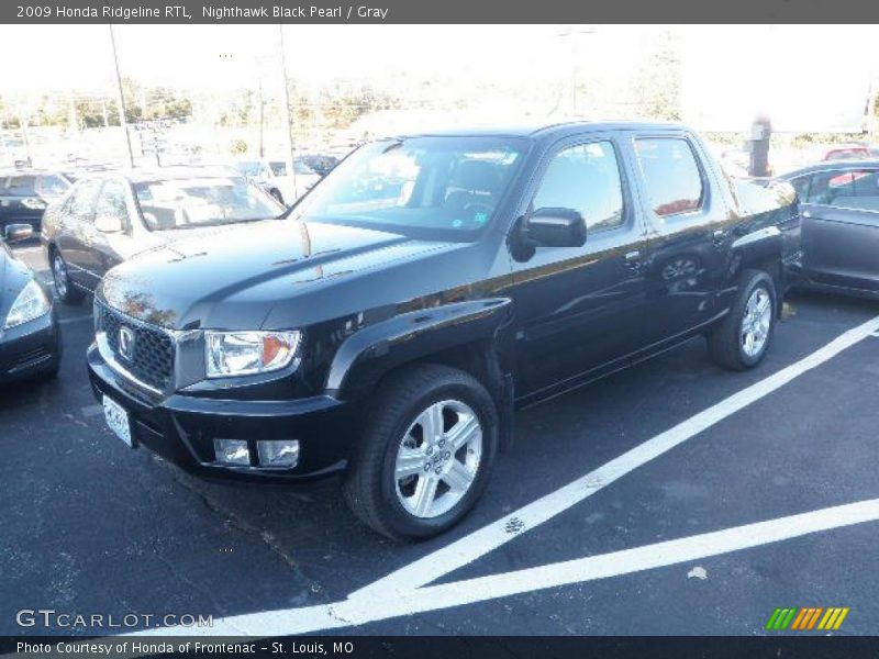 Nighthawk Black Pearl / Gray 2009 Honda Ridgeline RTL