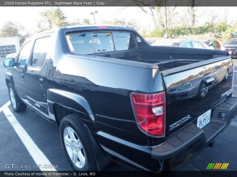 Nighthawk Black Pearl / Gray 2009 Honda Ridgeline RTL