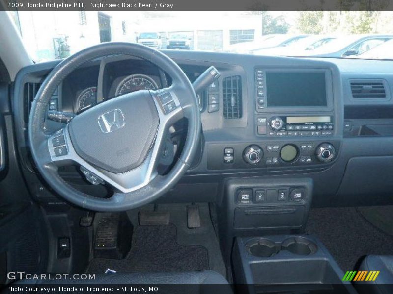Nighthawk Black Pearl / Gray 2009 Honda Ridgeline RTL