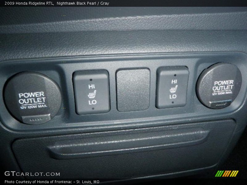Nighthawk Black Pearl / Gray 2009 Honda Ridgeline RTL
