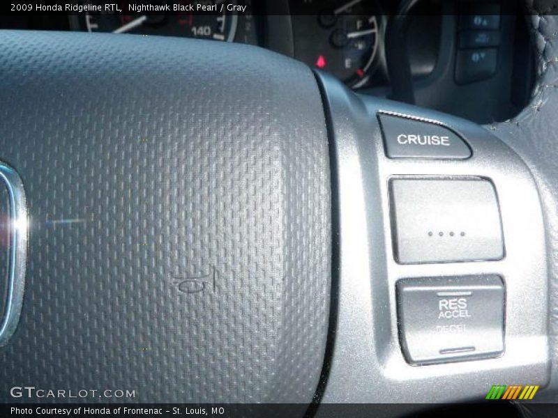 Nighthawk Black Pearl / Gray 2009 Honda Ridgeline RTL