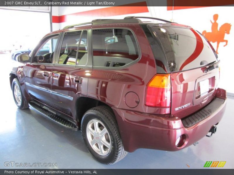 Cranberry Red Metallic / Light Tan/Ebony 2007 GMC Envoy SLT