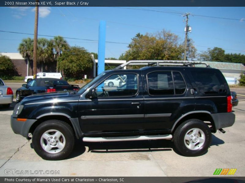 Super Black / Gray 2003 Nissan Xterra XE V6