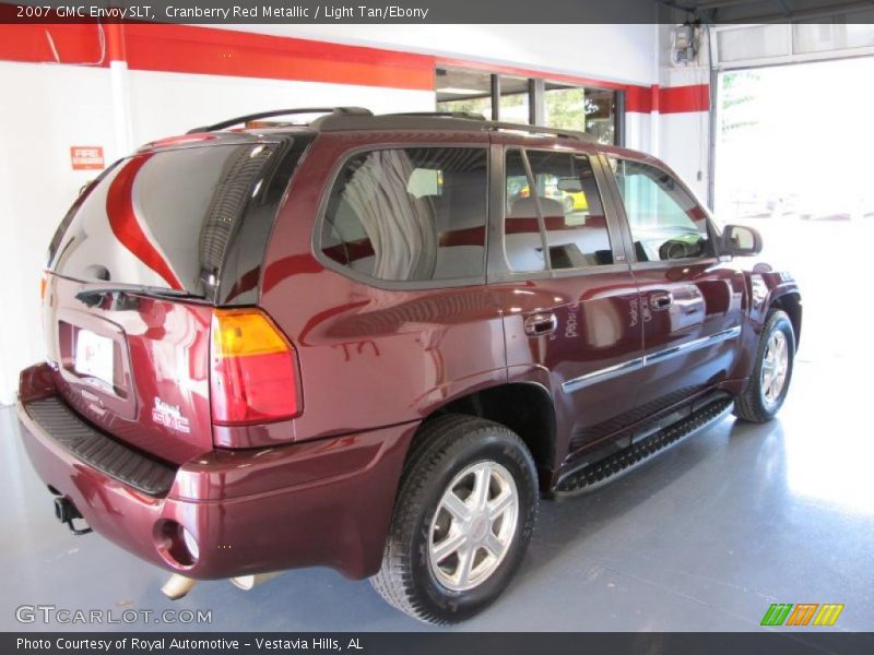 Cranberry Red Metallic / Light Tan/Ebony 2007 GMC Envoy SLT