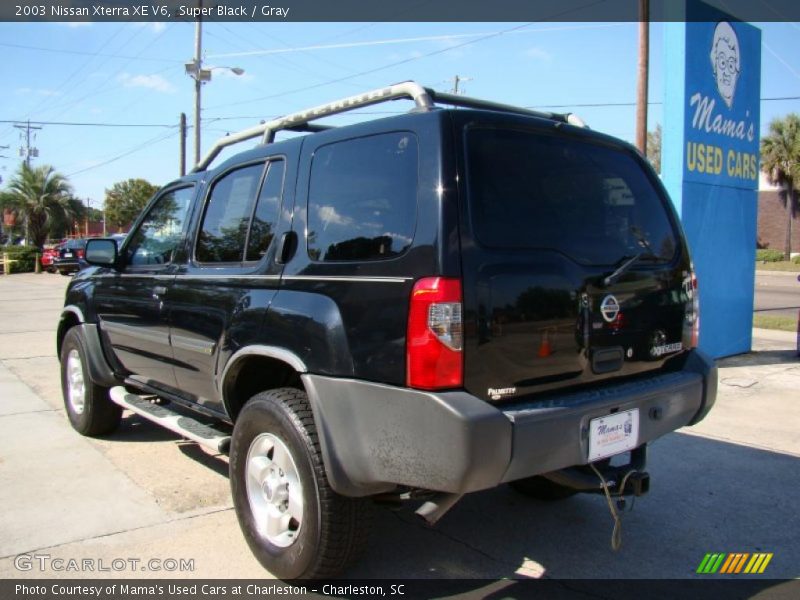 Super Black / Gray 2003 Nissan Xterra XE V6