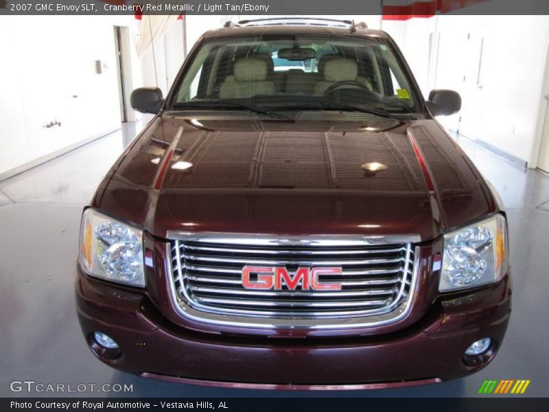Cranberry Red Metallic / Light Tan/Ebony 2007 GMC Envoy SLT