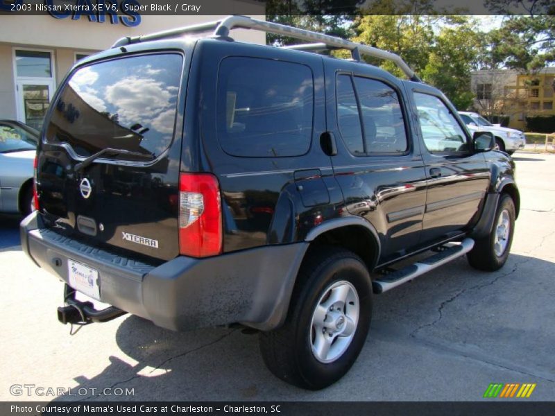 Super Black / Gray 2003 Nissan Xterra XE V6