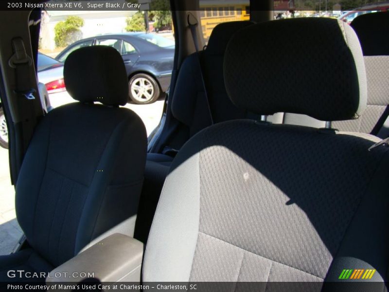 Super Black / Gray 2003 Nissan Xterra XE V6
