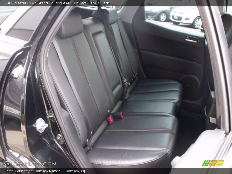 Brilliant Black / Black 2008 Mazda CX-7 Grand Touring AWD