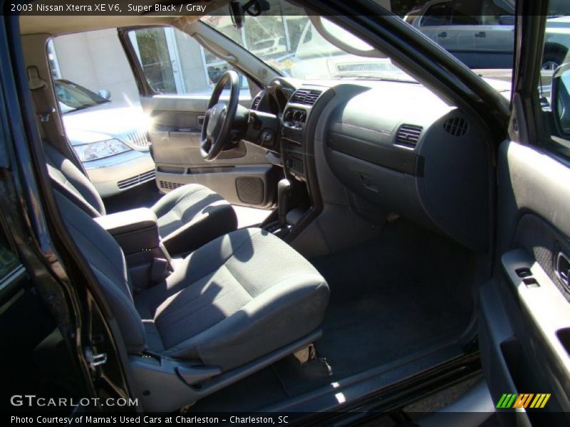 Super Black / Gray 2003 Nissan Xterra XE V6