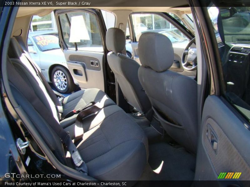 Super Black / Gray 2003 Nissan Xterra XE V6